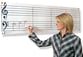 Dry Erase Music Staff Two Staves 5 foot long